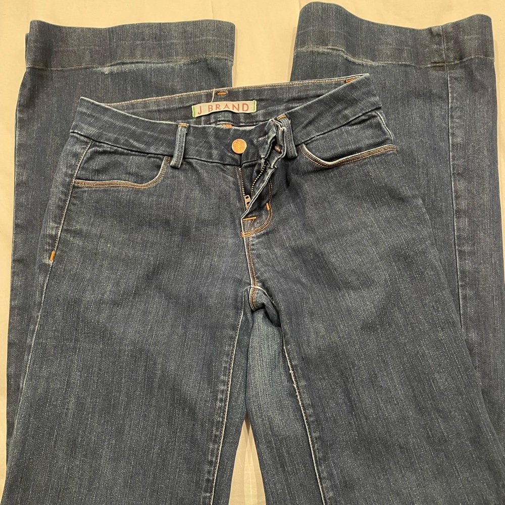 Denim flares